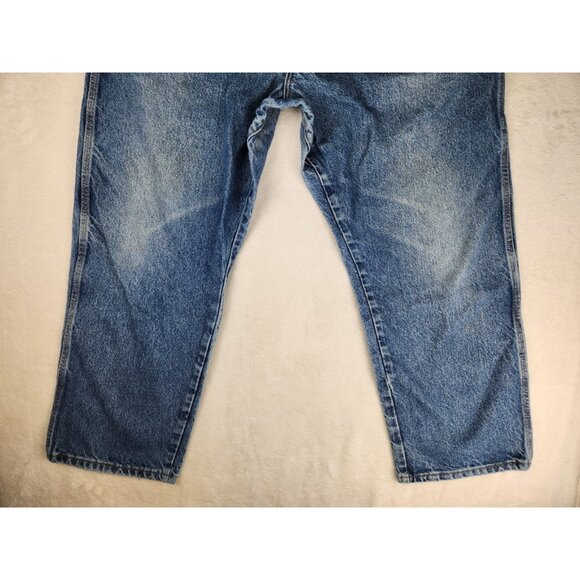 Wrangler FR Riggs Workwear Jeans Mens W38"x27" Blue HRC2 2112 - Picture 3 of 16